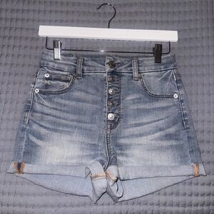 American Eagle High Waist Jean Shorts